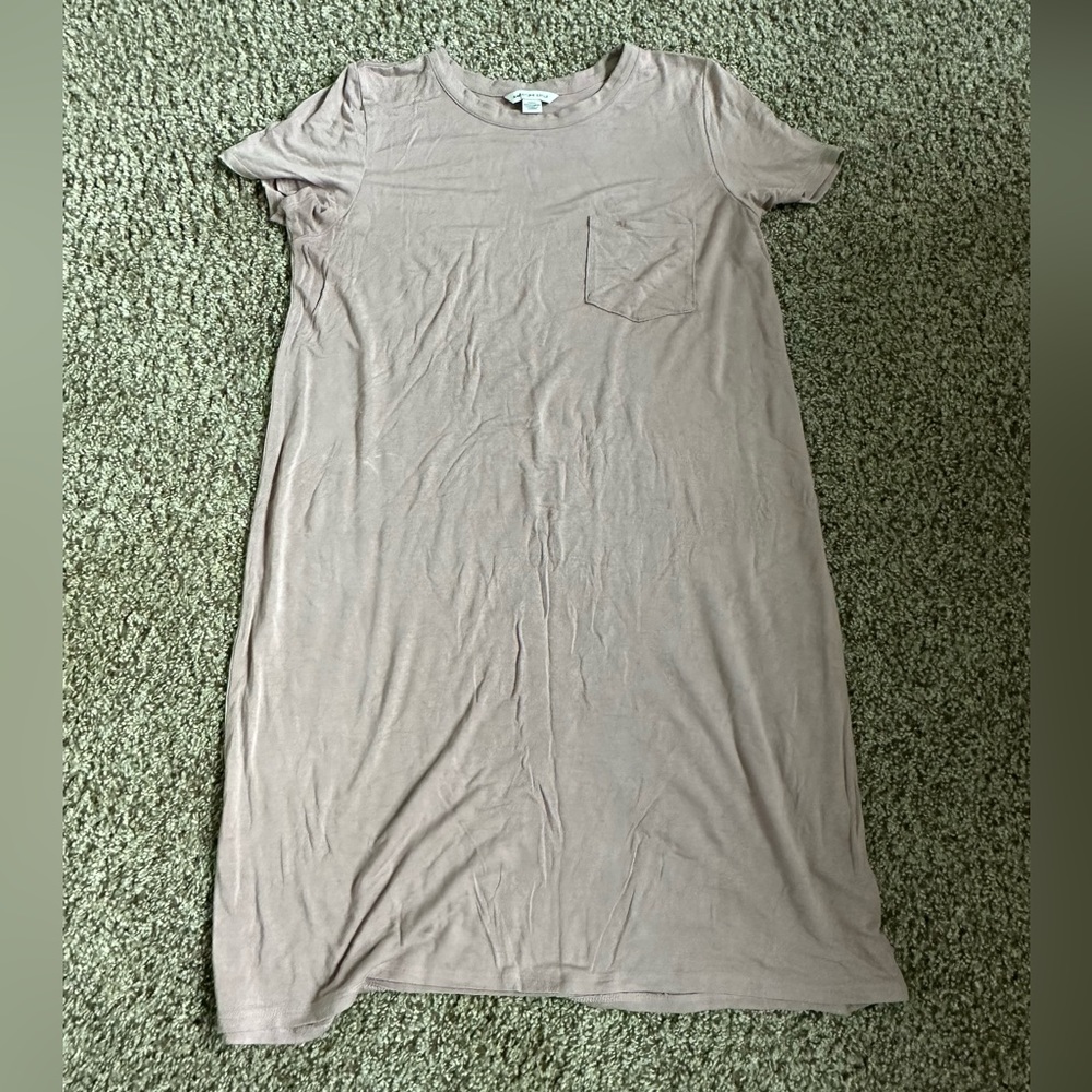 American Eagle T-Shirt dress—light purple